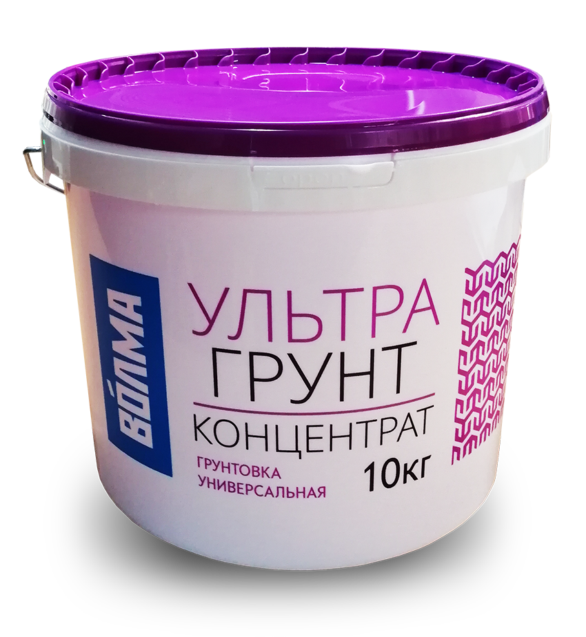 Грунтовочный состав-концентрат "ВОЛМА-Ультрагрунт", 10 кг