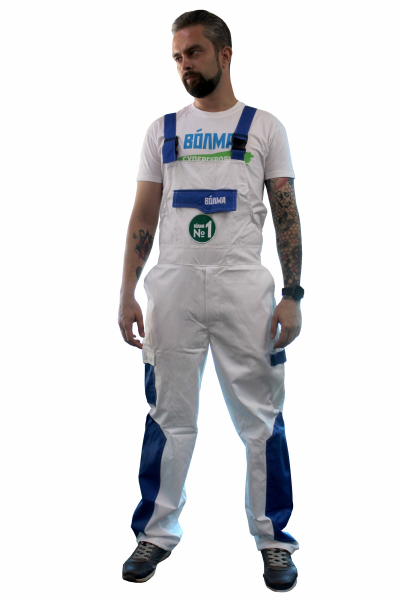 Костюм строительный ВОЛМА (белый)